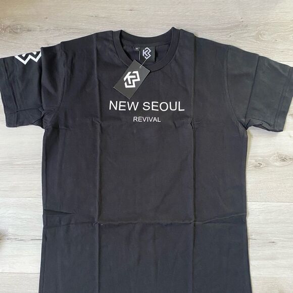 New Seoul‎ SS22 Tee Blk M NWT Mens - Picture 3 of 6